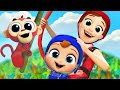 At The Jungle Park | Family Vacation | Kids Cartoons and Nursery Rhymes