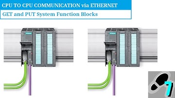 PLC to PLC Communication via Ethernet || GET and PUT Function using Simatic Manager