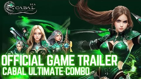 CABAL ULTIMATE COMBO SEA GAME TRAILER 🔥⚔️ PC VERSION