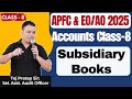 EPFO Free Accounts Class-8 || Subsidiary Books || Accountancy for EPFO Exam || Accounting for EPFO