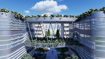 Multifunctional Building - 3D Visualisation