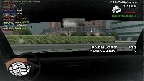 SAMP, WTSA, First Person Driver, ELM, SnowFX - ukázka