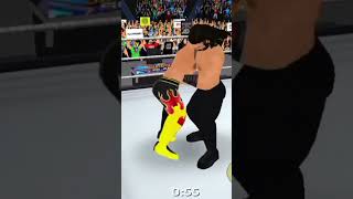 Roman Reigns Gives Suplex To Ricochet Wr3D 2K23