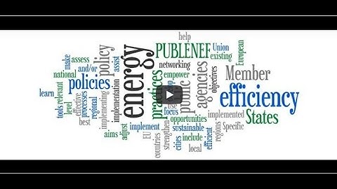 PUBLEnEf project - funded by H2020 - Official Trailer_v2.0