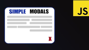 How To Create MODAL(Popup) with JavaScript and HTML/CSS | Javascript Tutorial