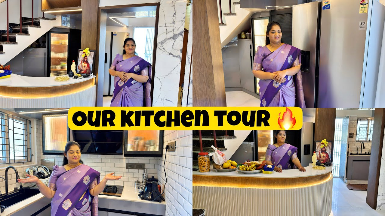 Our Kitchen tour 🔥Mama with Babyma