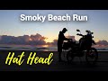 Hat head point  smoky beach ride  crf 300 rally