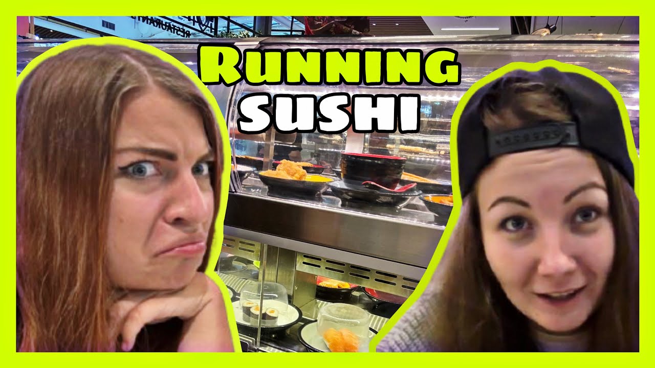 PRVÝ RAZ NA RUNNING SUSHI/ w @miska_hrinka