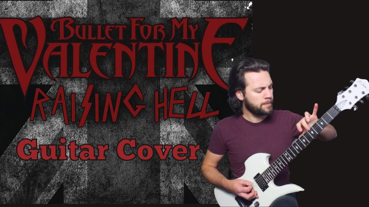 Raising Hell Bullet for My Valentine guitar cover B.C. Rich Mockingbird YouTube