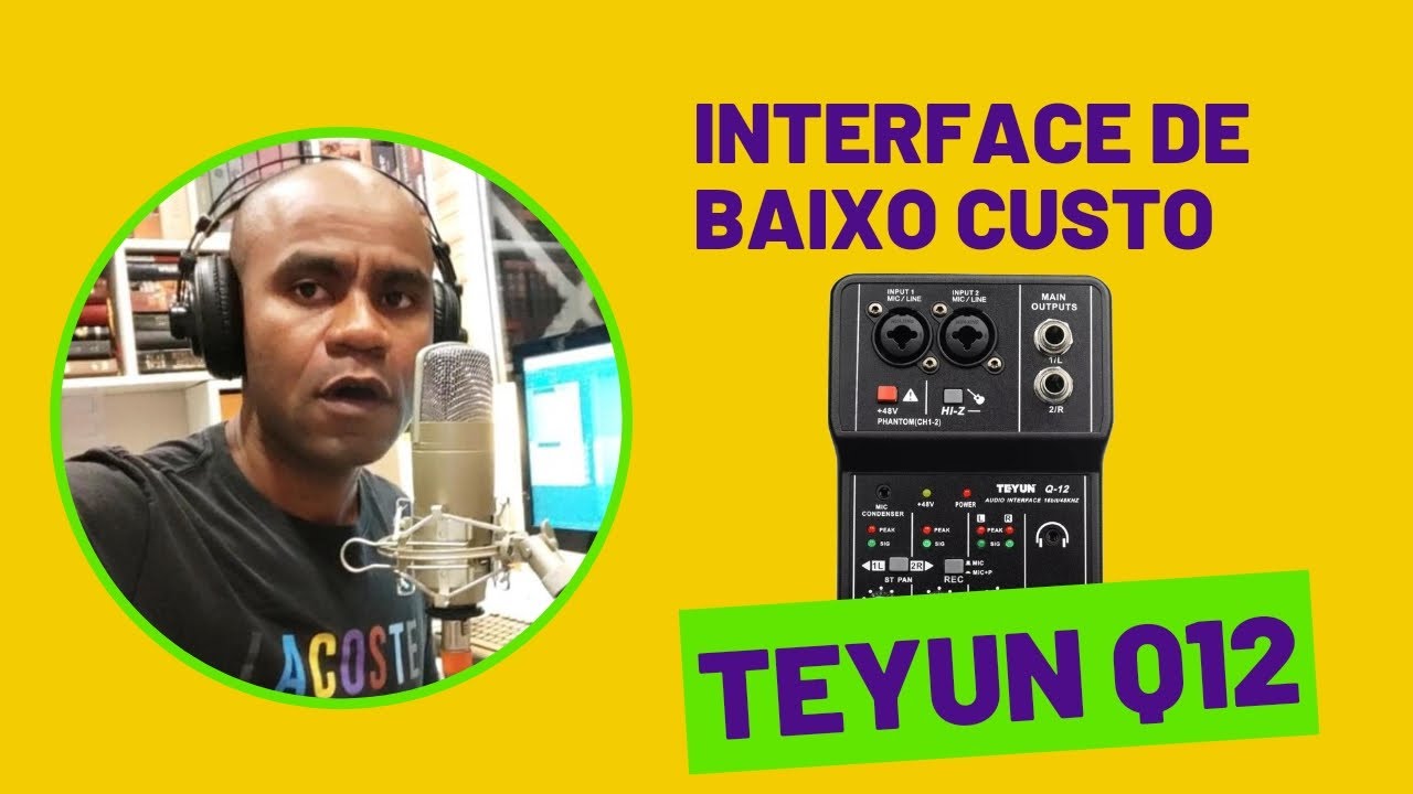 TEYUN Q12. Essa interface pode te surpreender