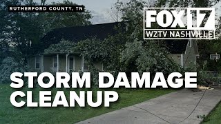 Rutherford County hit hard after Tuesday storm rips through region
