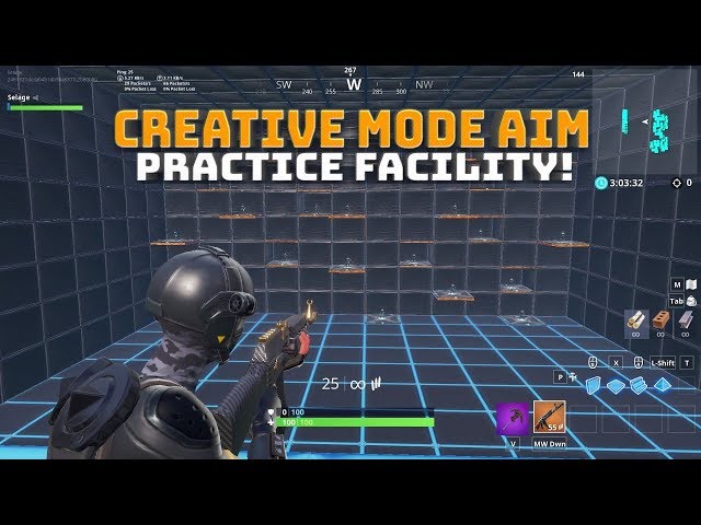 TRAINING AIM MULTI + SOLO - Fortnite Creative Map Code - Dropnite