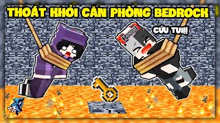 Siro Và Noob Ruby Thử Thách Giải Mã Thoát Khỏi Căn Phòng Bedrock Siêu An Toàn Bằng IQ 2000