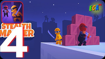 ⭐Stealth Master: Assassin Ninja⭐ Walkthrough Gameplay Part 4 Max Level (Android-iOS)