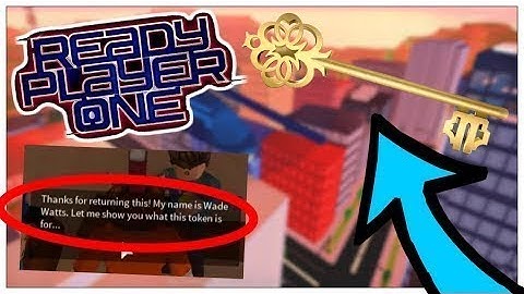 THe CRYSTAL KEY IS IN THIS GAME!!! (Roblox Ready Player One EVENT)