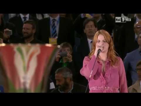 Chiara - Inno di Mameli (Finale Coppa Italia)