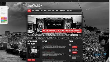 Soundboard - a Premium Responsive Music WordPress Theme      Hiroki M