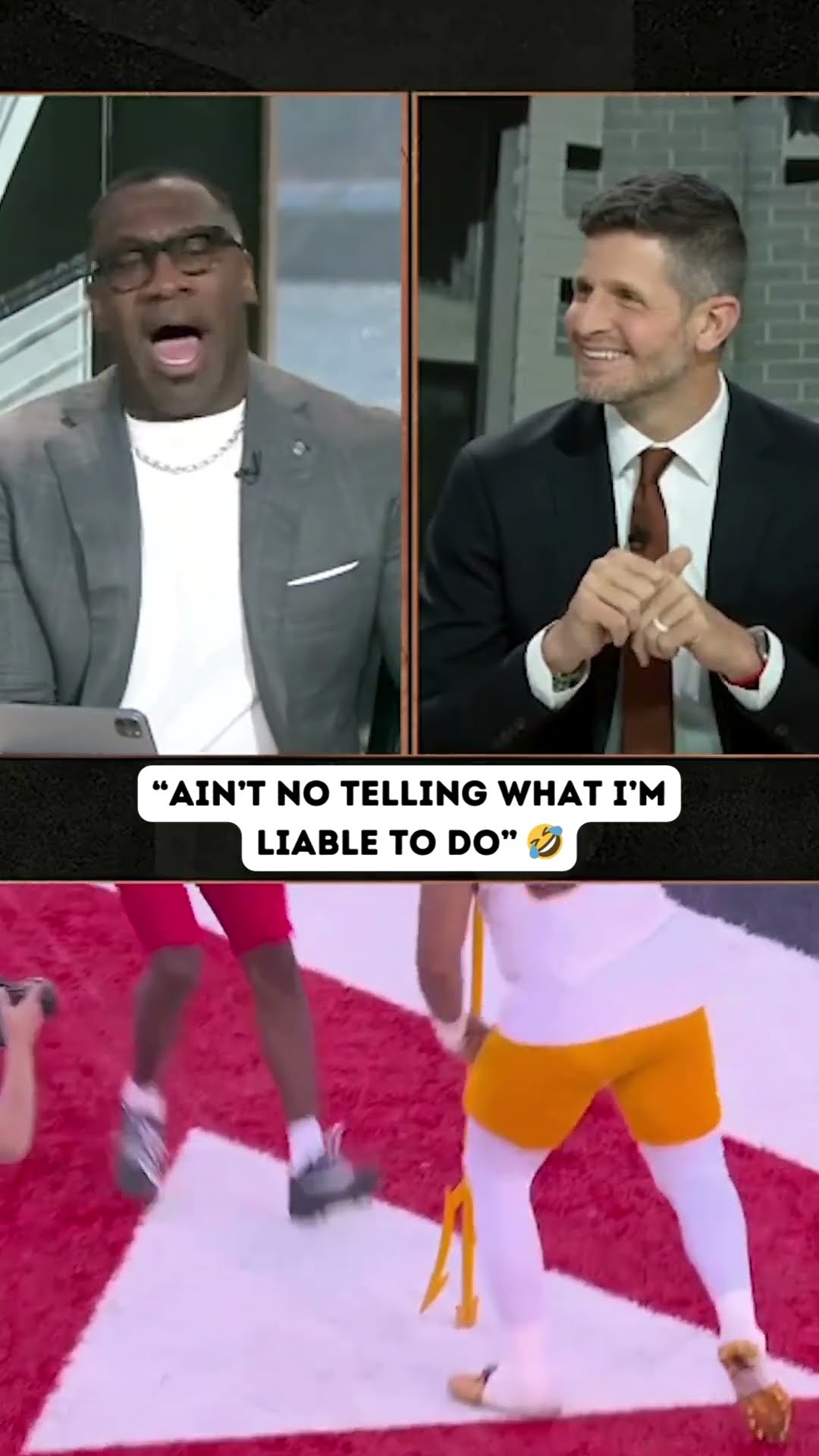 Shannon tells Stephen A. he would plant the flag himself in a rivalry game ?