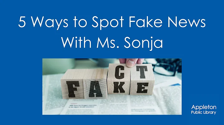 5 Ways to Spot Fake News