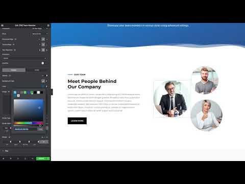 TM Elementor Addons - Team Member