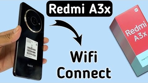 Redmi A3x wifi connect kaise kare, how to connect wifi in Redmi, how to connect Hotspot in Redmi, wi