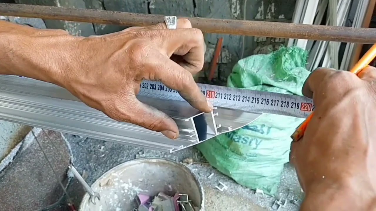 أسهل طريقة لتصنيع باب حمام الومنتال طريقه تصنيع باب حمام الومنتال بي إس بقل سهوله طريقة تصنيع باب حم