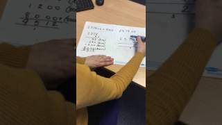 Formal Written Method for Short Multiplication