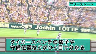 【公式】★阪神甲子園球場ブリーズシート