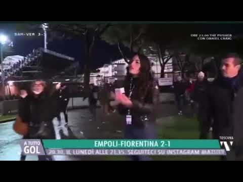 Greta Beccaglia molestata in diretta: giornalista di Toscana TV palpeggiata dopo Empoli-Fiorentina