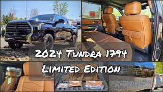 2024 Toyota Tundra 1794 Limited Edition  1 of 1500!