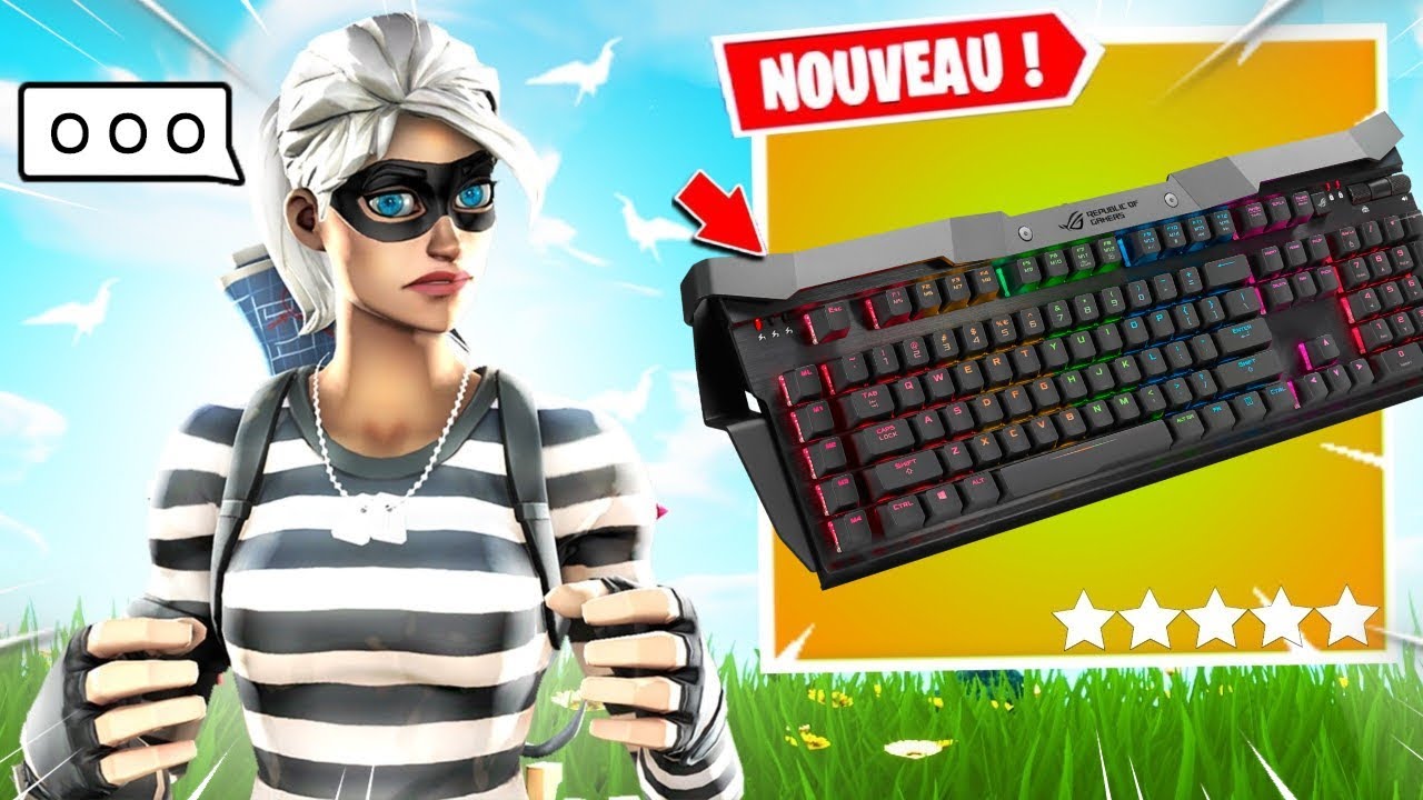 I "SUCCESSFUL" to make my 1st "TOP 1" keyboard mouse live! Fortnite Battle  Royale - YouTube