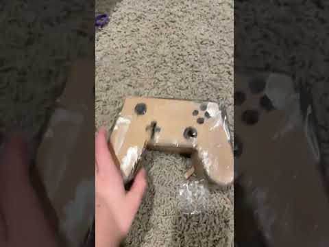 I made a cardboard game controller