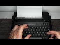 Canon Typestar 5 electric typewriter vintage
