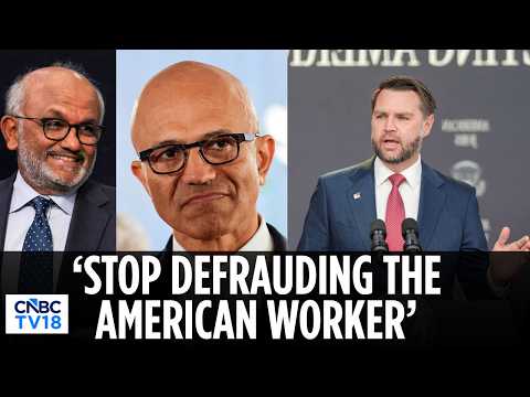 ‘Stop Defrauding The American Worker’: JD Vance Warns Microsoft, Adobe | N18G