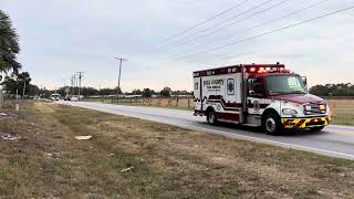 Polk County, FL Engine 17 & Rescue 17 Responding 12/25/2024