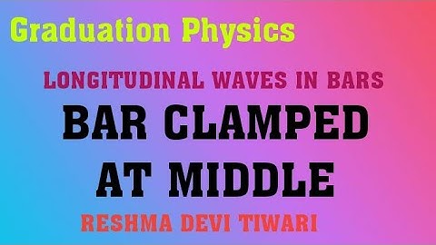Bar Clamped at Middle