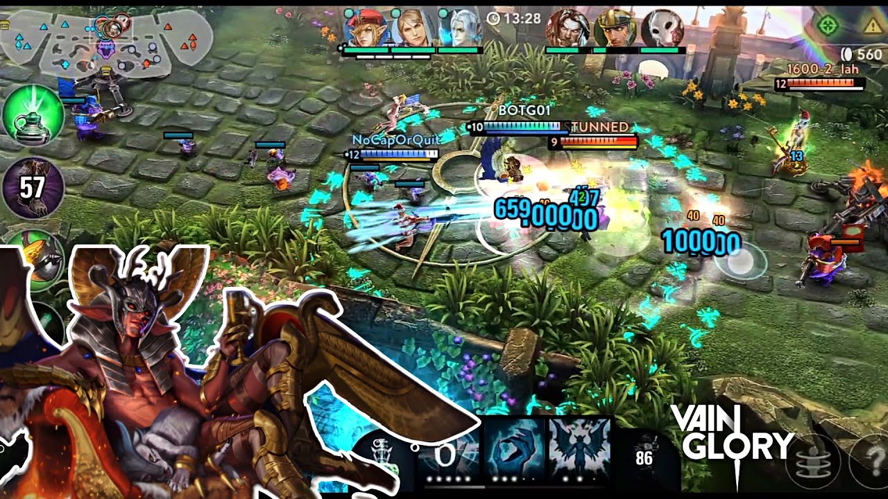 Adagio Support Roam Vainglory Gameplay Android