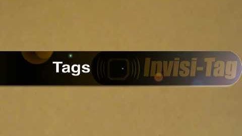 INVISI-TAG RFID SYSTEM - TAG STYLES