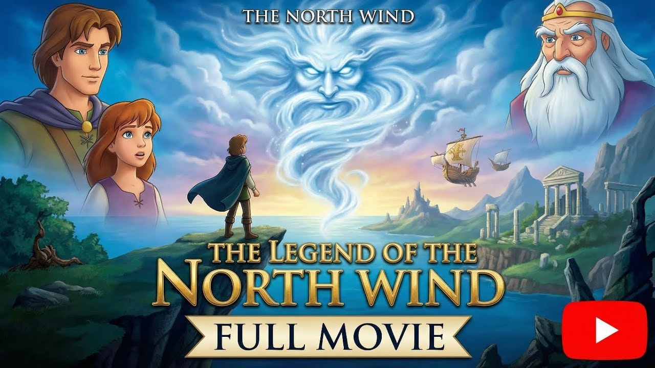 The Legend of the North Wind (1992) | Full Animated Fantasy Adventure | Public Domain Classic