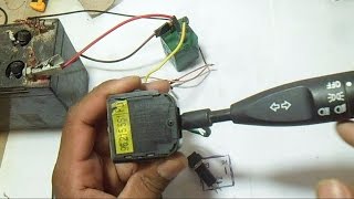 كيفية تركيب الفلاشرأوغمازات الاشارة للسيارة  Electronic Turn Signal Blinker Flasher Relay