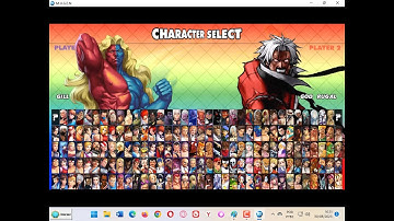 Capcom Vs SNK Evolution Kore - Gill Vs God Rugal (Chars Battle)