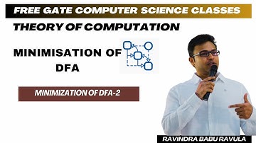 TOC | Minimization of DFA | Part -2 | Ravindrababu Ravula | Free GATE CS Classes
