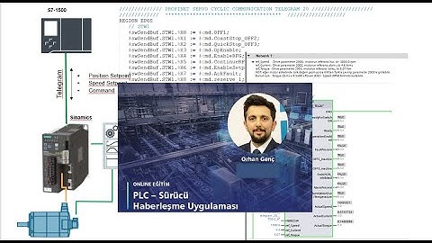 Simatic S7-1500 - SCL ile PLC-Drive Telegram Bloğu Oluşturma Webinarı