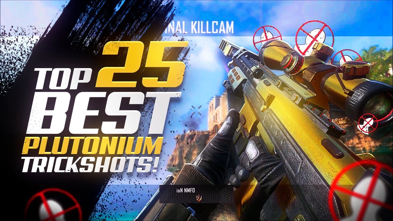 Trickshotting on BO2 Plutonium! 