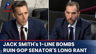Jack Smith's 1-Line Bombs Ruin Republican Senator's Long Rant| Trump| Jan 6| US Midterm Election