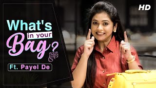 Whats In Your Bag Ft. Payel De দখ ত ক আছ পযলর বযগ? Sangeet Bangla