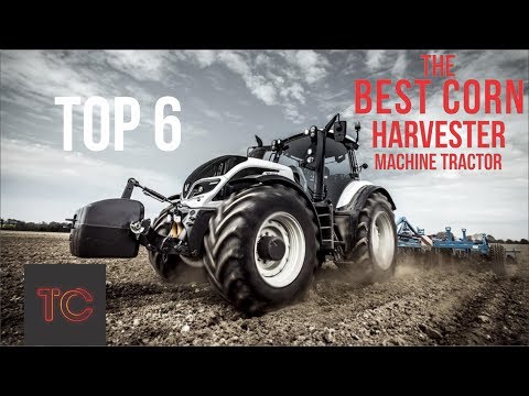 World Super Amazing Agricultural Modern Technology!! TOP 6: The Best Corn Harvester Machine Tractor