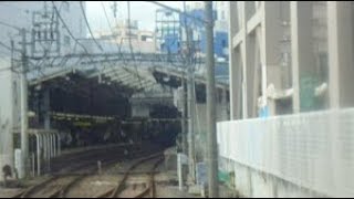 新京成電鉄　京成津田沼駅→新津田沼駅　前面展望