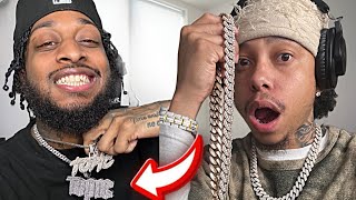 Dredatopic Pulled Up to Show me His New $30k Chain !