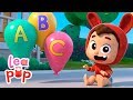 The abc song  baby songs with lea and pop  educational songs for kids  educational songs
